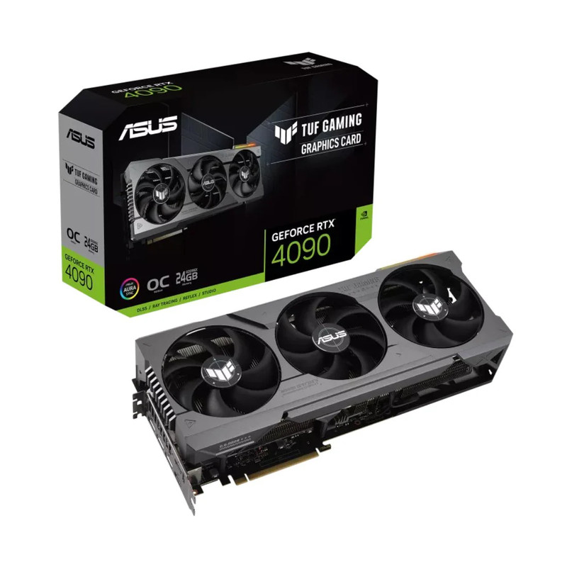 Asus TUF Gaming GeForce RTX 4090 OC 24GB GDDR6X Graphics Card - كرت الشاشة